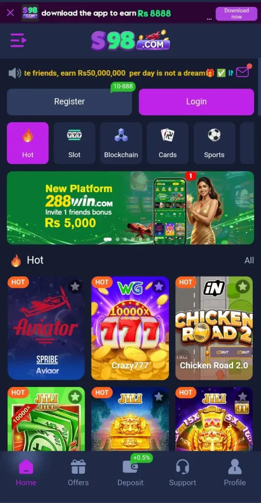 S98 Game